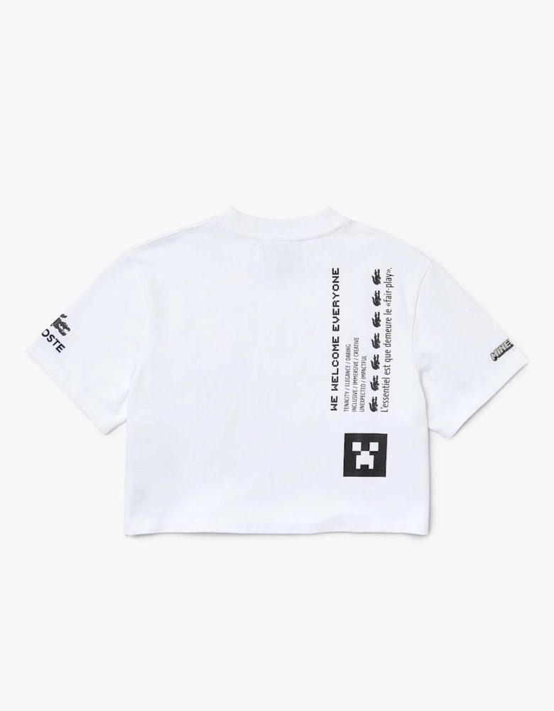 Live x Minecraft Short Organic Cotton T-Shirt