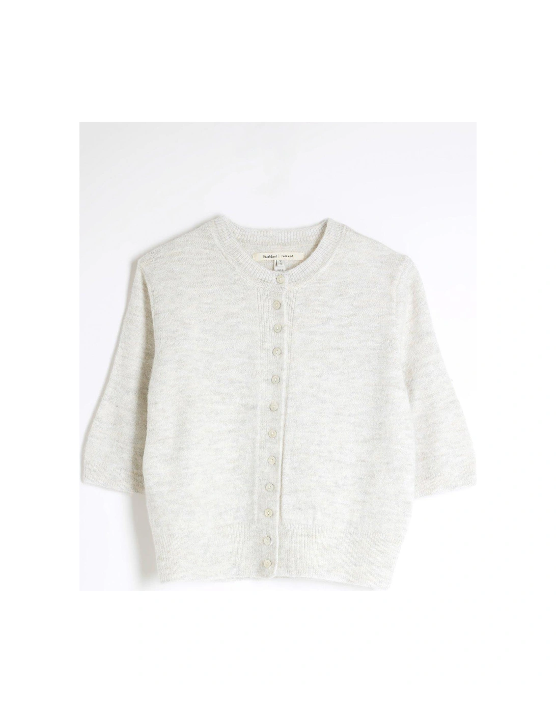 Button Down Cardigan - Cream