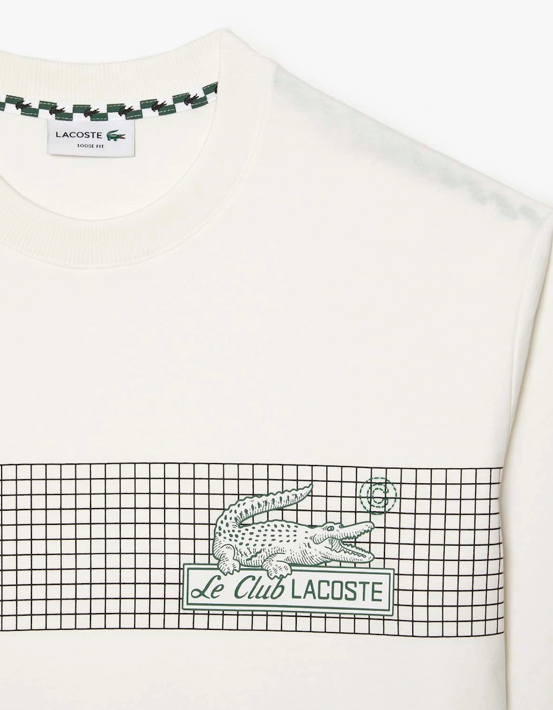 Loose Fit Tennis Print T-Shirt