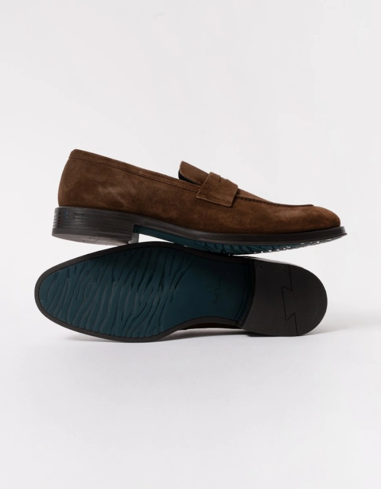 Pierce Mens Suede Loafers