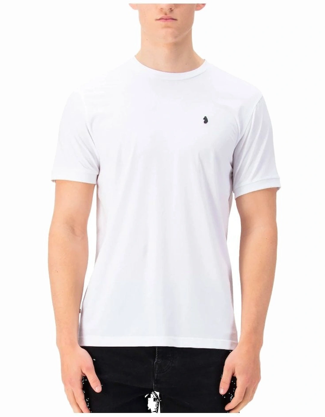 Luke Shanghai Jersey Crew Reg Fit T Shirt White, 5 of 4