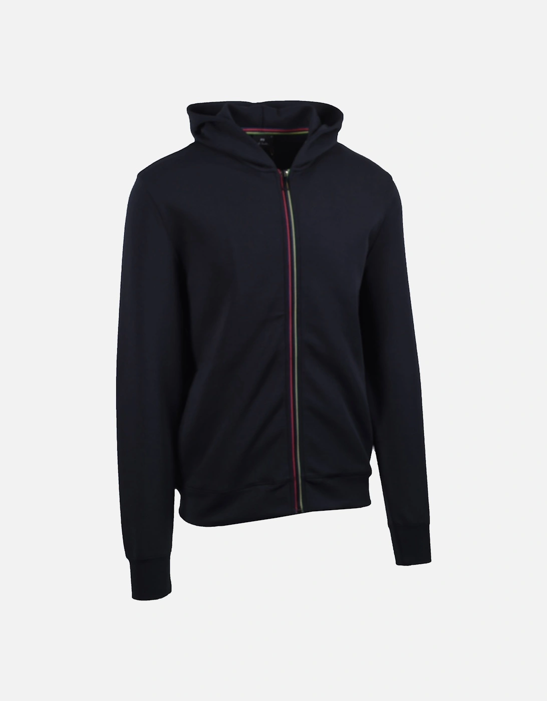 Zip Through Hoodie Dark Navy