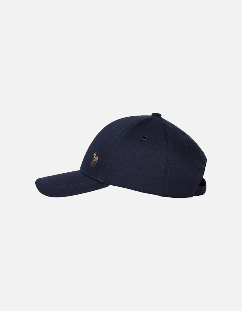 Zebra Logo Baseball Cap Dark Navy