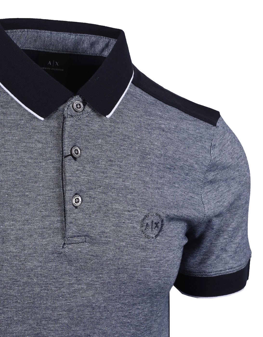 Cotton Piquet Polo Shirt Navy