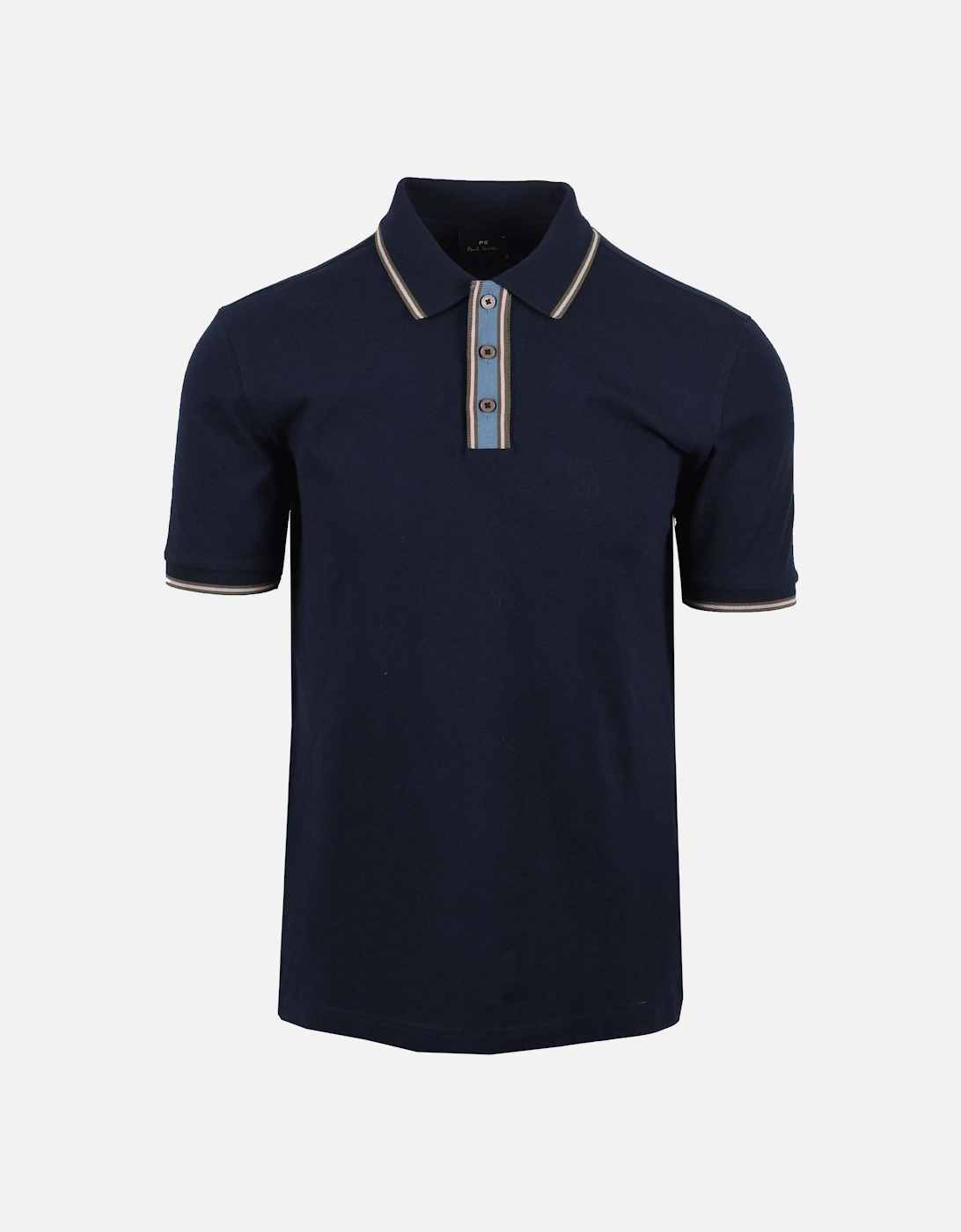 Reg Fit Tipped Polo Dark Navy, 4 of 3