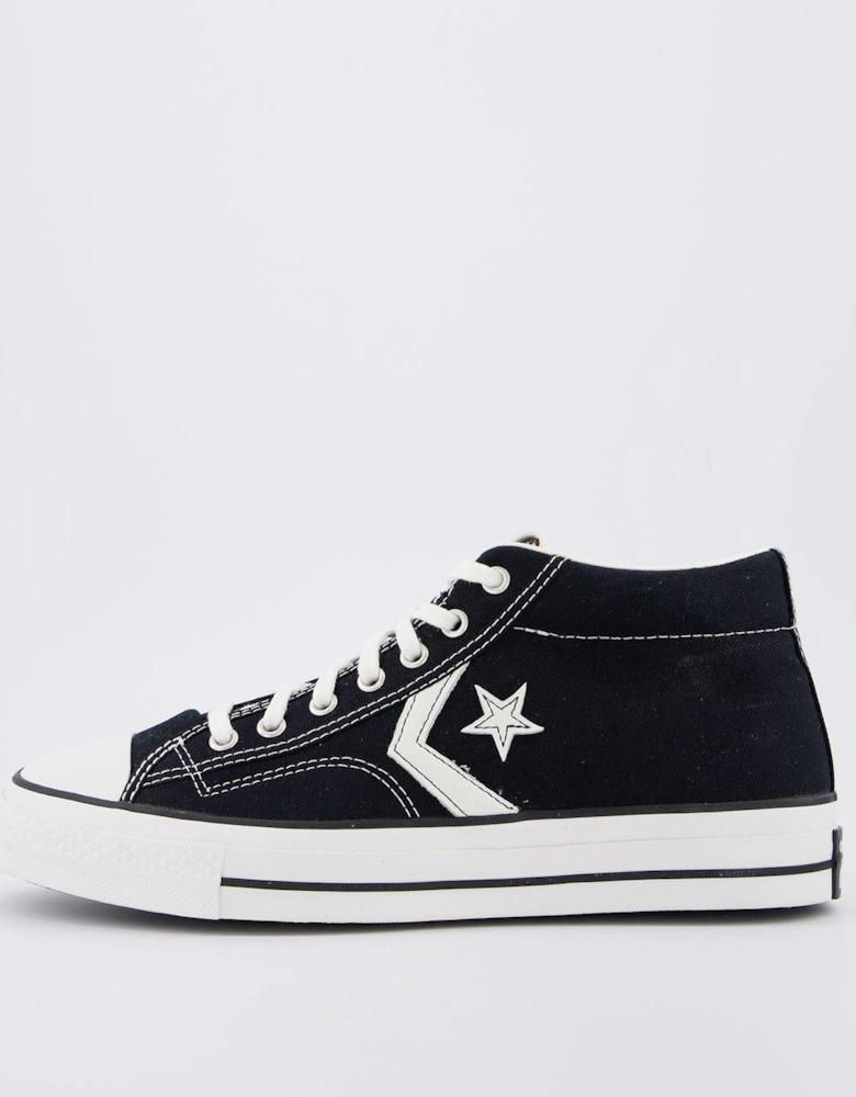 Mens Star Player 76 Canvas Mid/Vintage White/Egret - Black