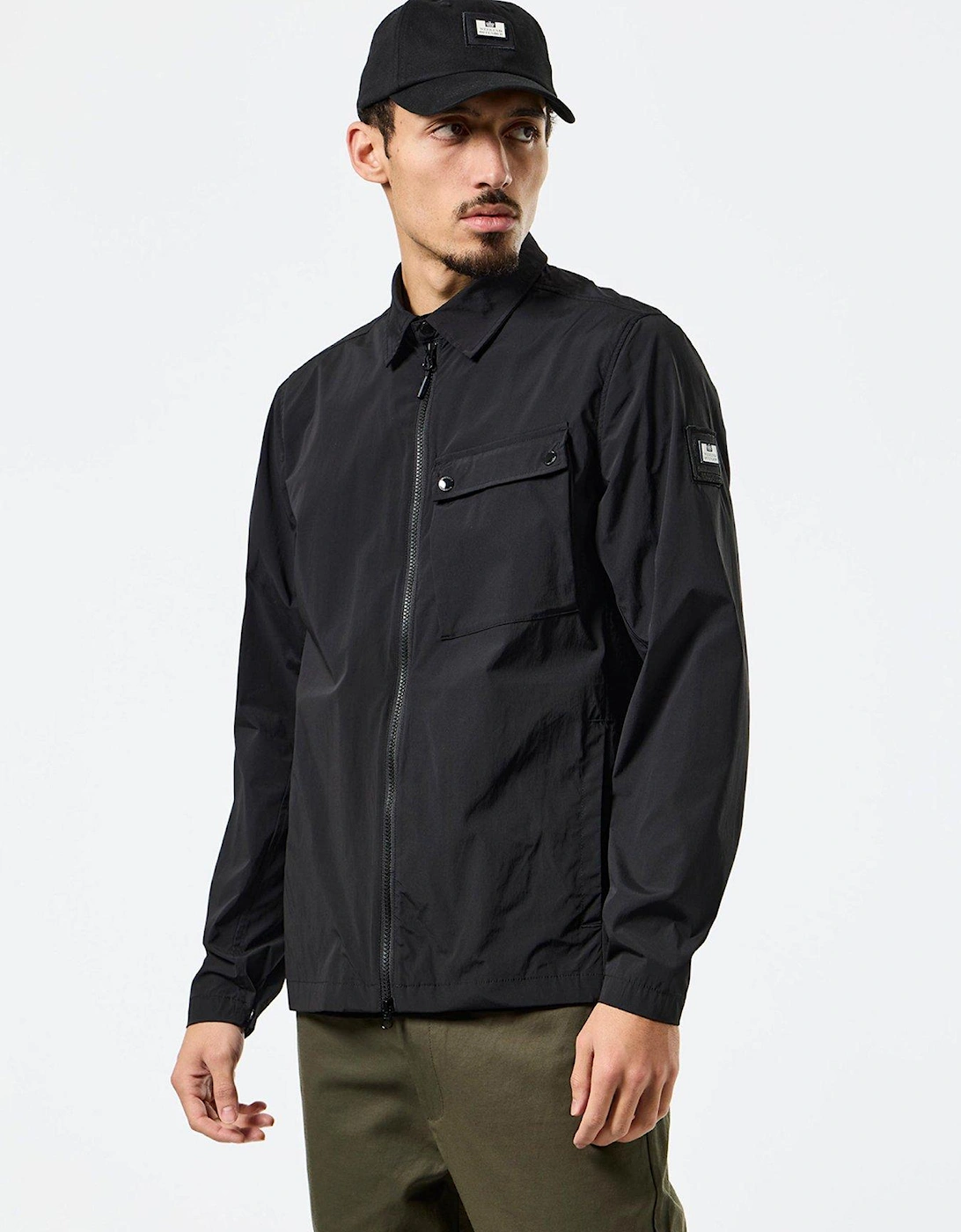 Southbank Lightweight Technical Overshirt - Black, 2 of 1