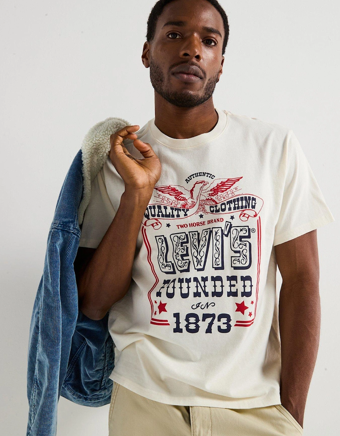 Graphic Relaxed Fit Short Sleeve T-shirt - White, 7 of 6