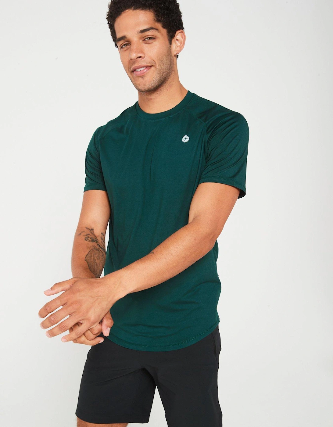 Men's Training Relentless Tee - Green, 2 of 1