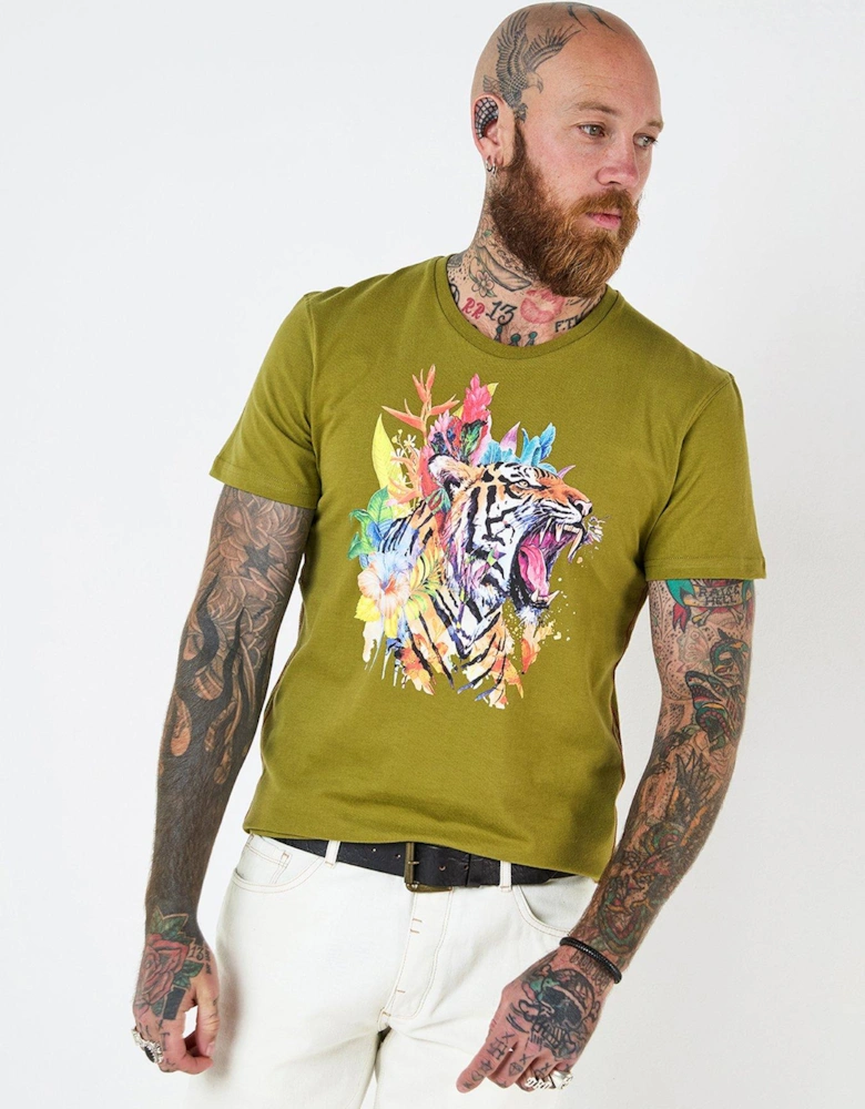 In The Wild T-Shirt - Khaki