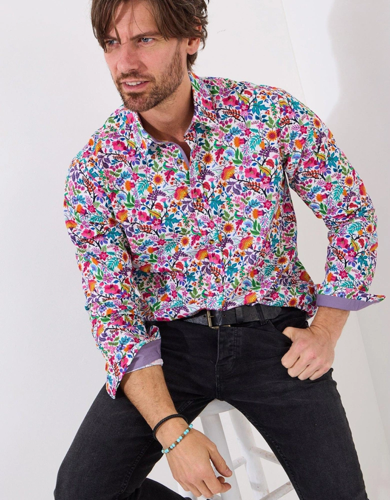 Brighten Up Floral Long Sleeve Shirt