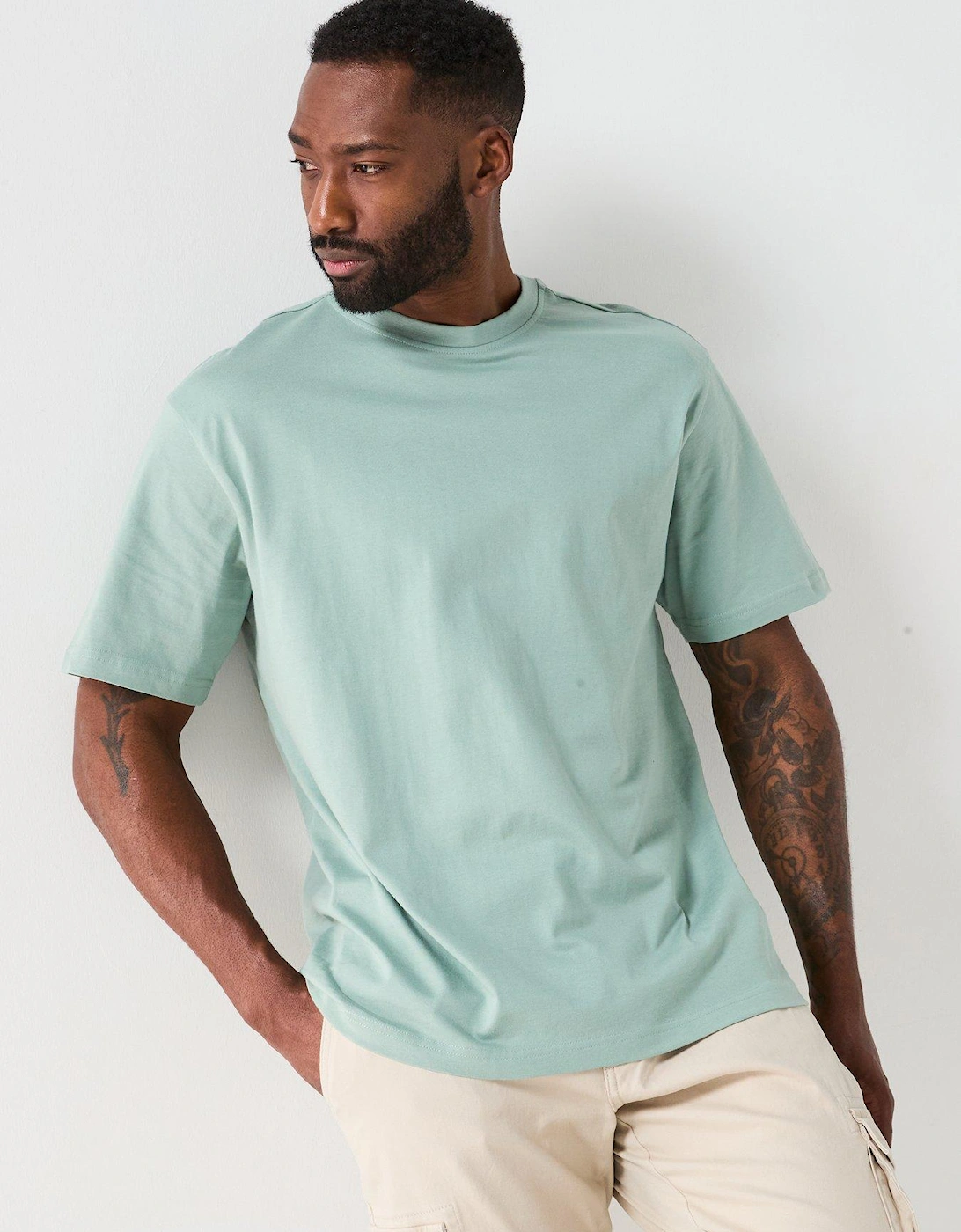 Fred Life Relaxed Fit Short Sleeve T-Shirt - Green, 2 of 1