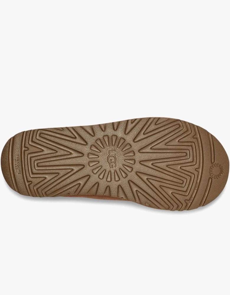 TASMAN Womens Full Slippers Chestnut