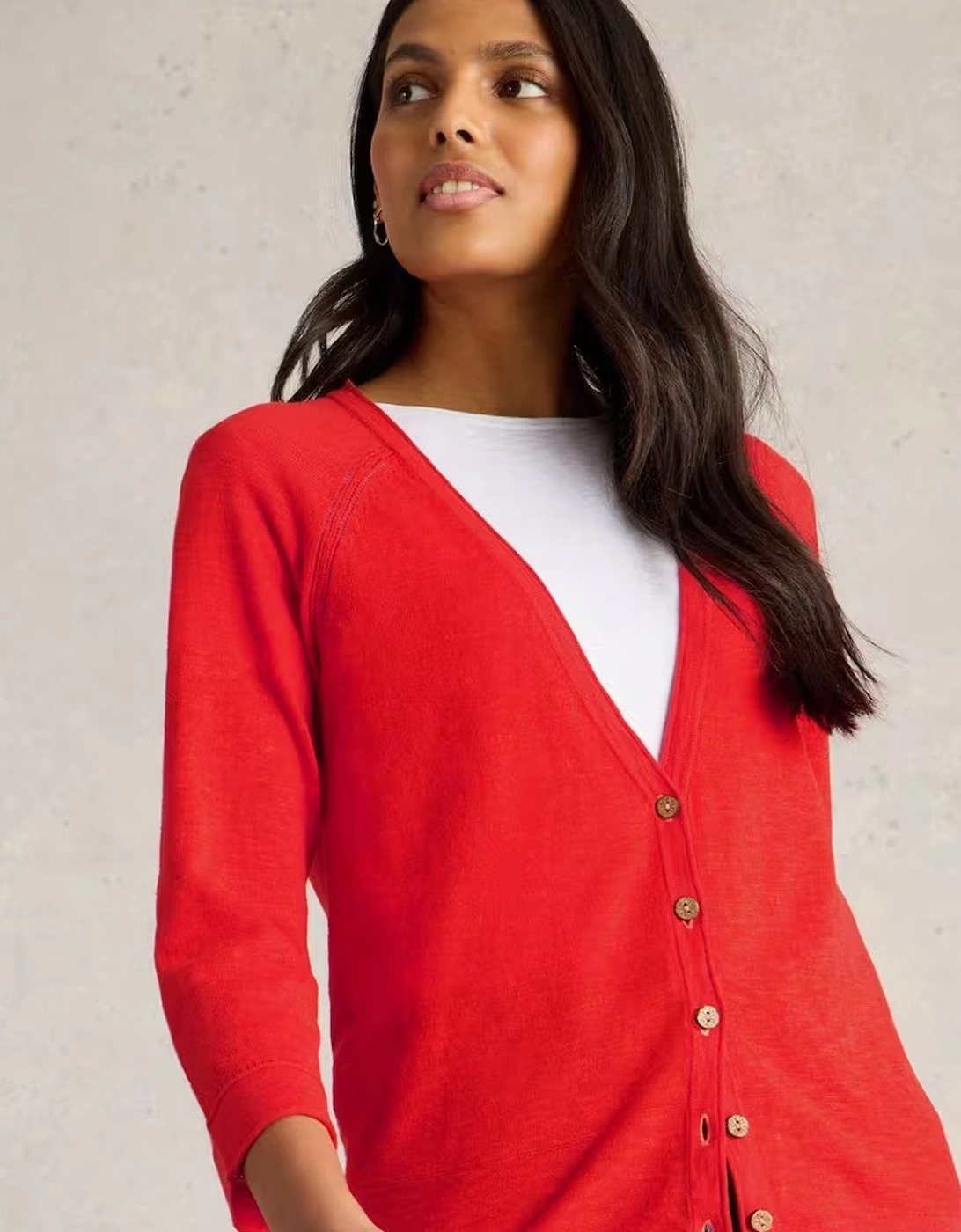 Women's Naria Cardi Bright Orange