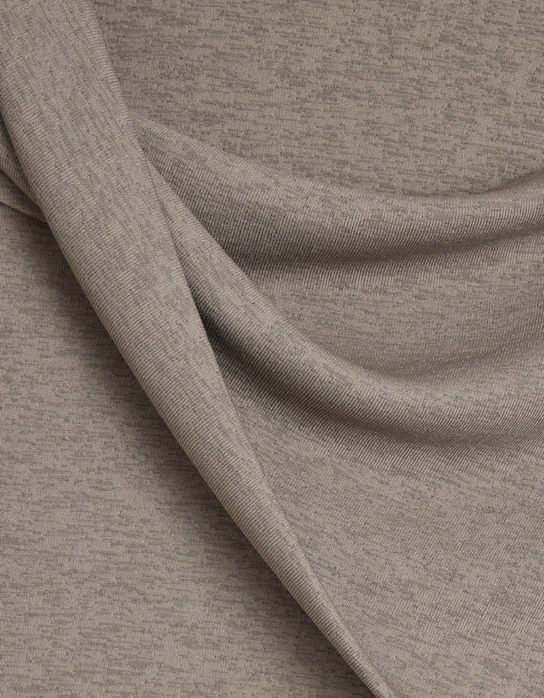 Mesh Twist Top - Grey