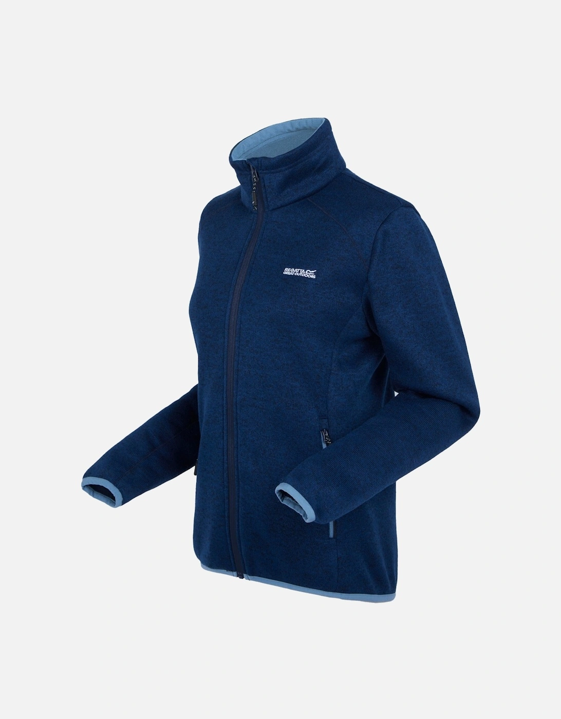 Womens/Ladies Newhill Marl Full Zip Fleece Jacket