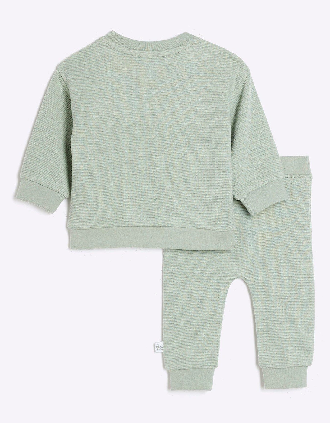 Baby Boys Ottoman Sweatshirt Set - Khaki