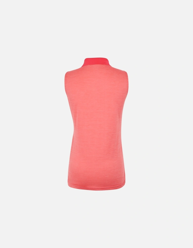 Womens/Ladies Tima II Sleeveless Polo Shirt