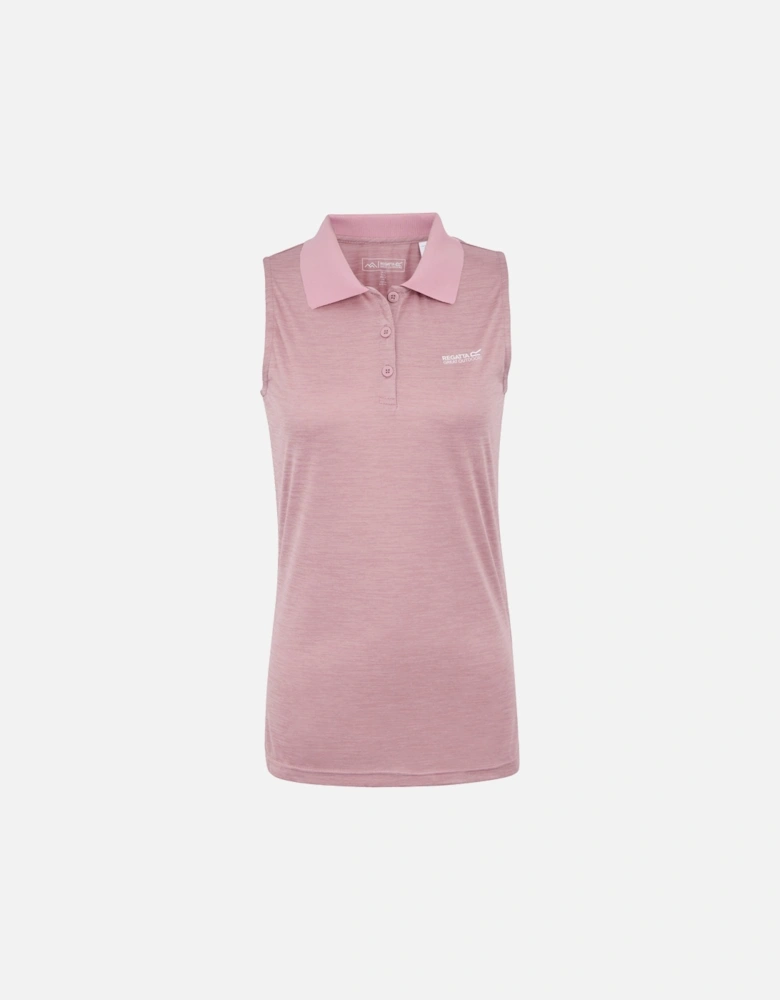 Womens/Ladies Tima II Sleeveless Polo Shirt