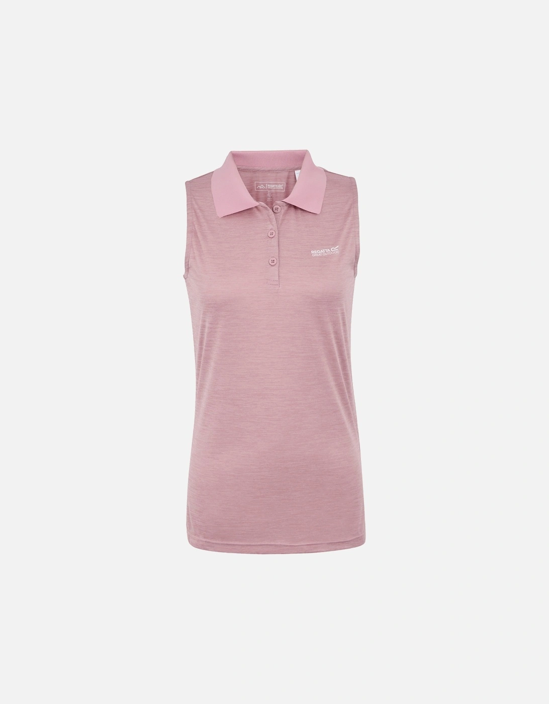 Womens/Ladies Tima II Sleeveless Polo Shirt, 5 of 4