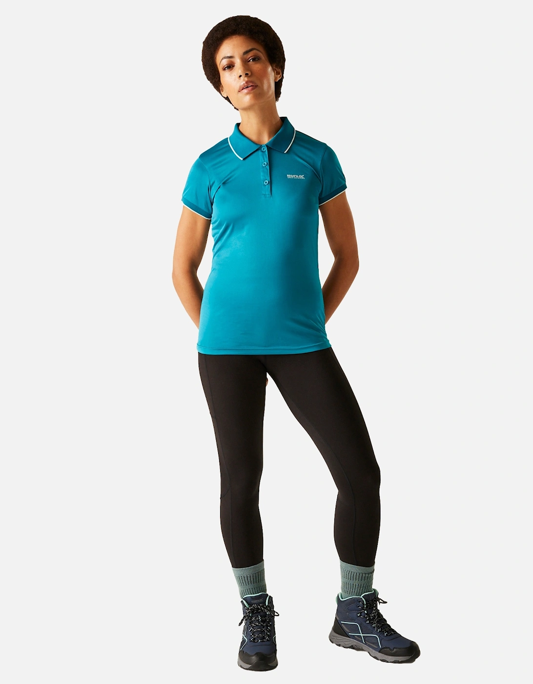 Womens/Ladies Remex II Polo Neck T-Shirt