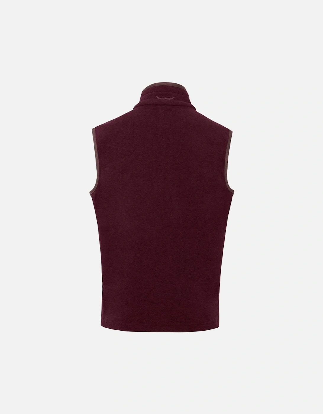 Longhorn Gilet Rutland Burgundy