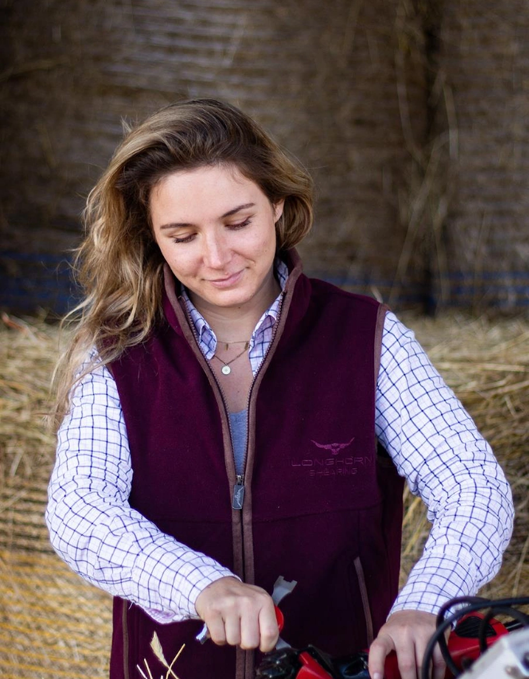 Longhorn Gilet Rutland Burgundy