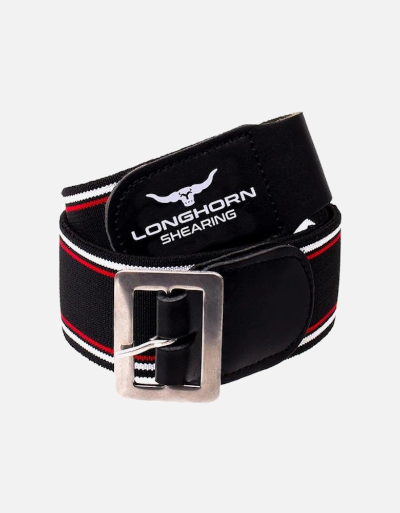 Longhorn Shearing Belt 2" Wide Black