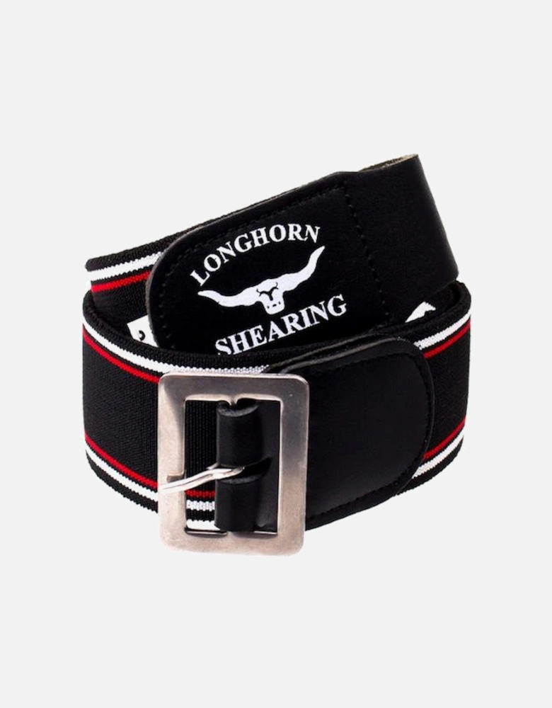 Longhorn Shearing Belt 2" Wide Black