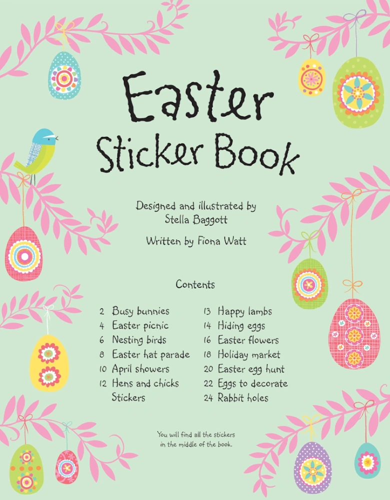 Activities Easter Sticker Book