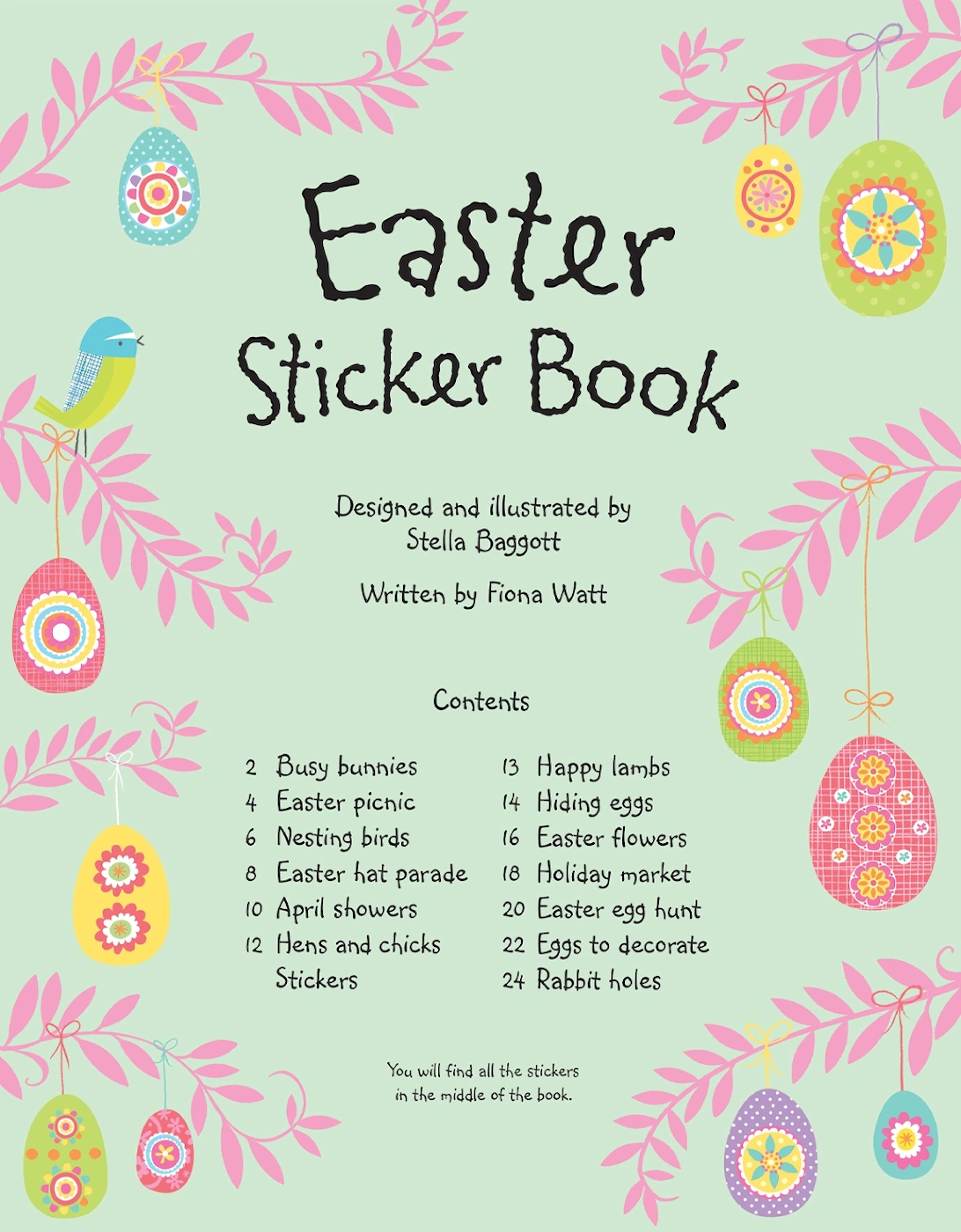 Activities Easter Sticker Book