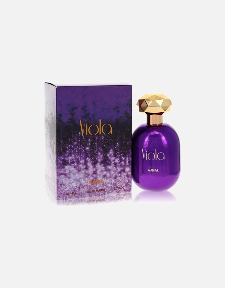 Viola by Eau De Parfum Spray 2.5 oz for Women - Purple