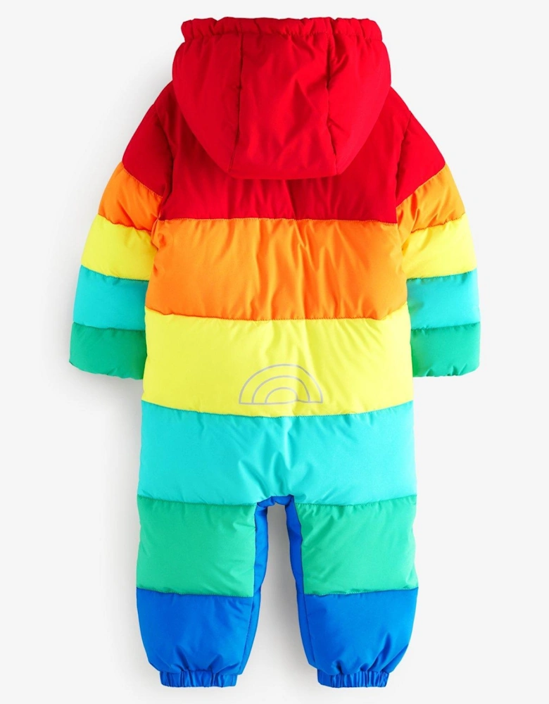 Kids Rainbow Snowsuit - Multi