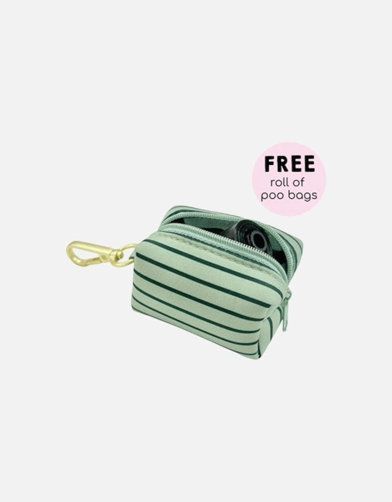 Walkies Ready Poop Bag Holder Forest Green