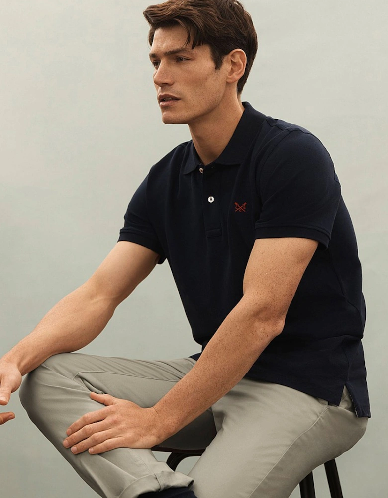 Men's Classic Pique Polo Heritage Dark Navy