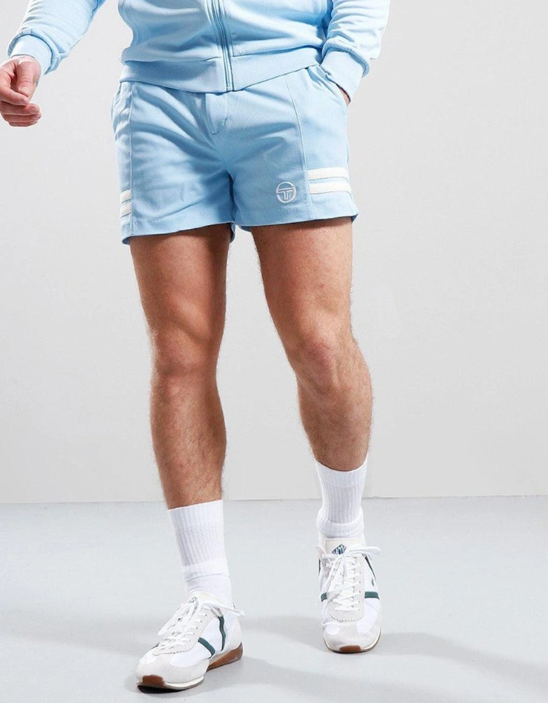 Supermac Tennis Shorts - Clear Sky/Pearled Ivory