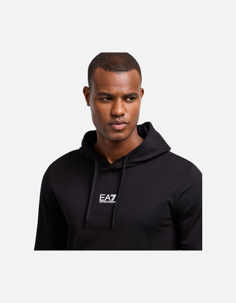 Emporio Armani Core Identity Hooded Sweatshirt Black