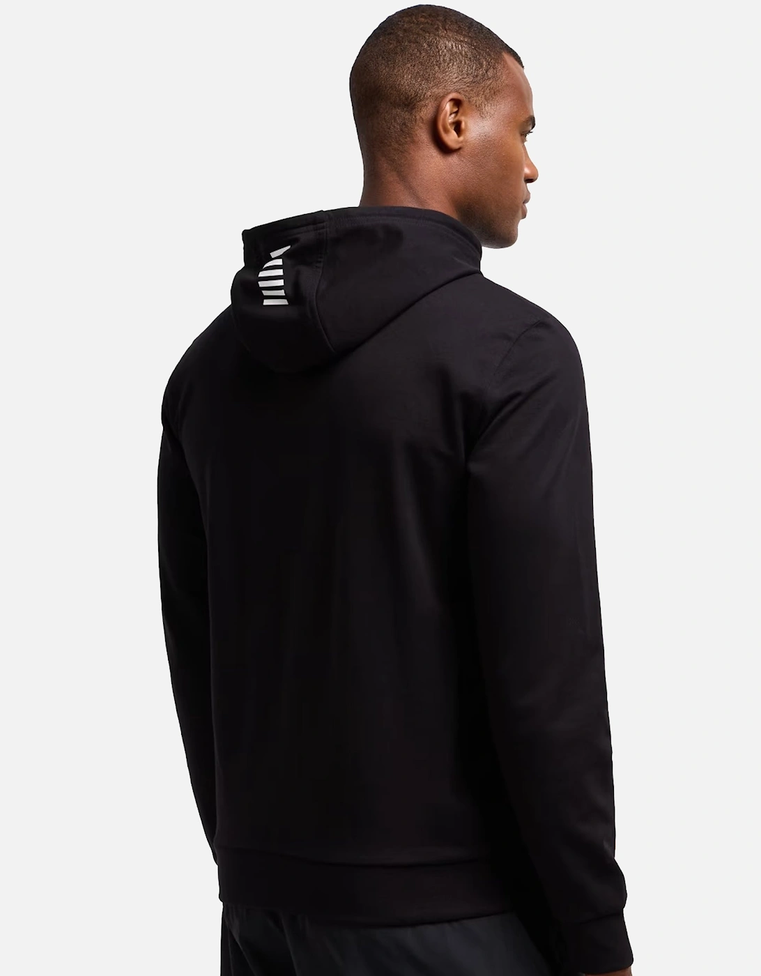 Emporio Armani Core Identity Hooded Sweatshirt Black