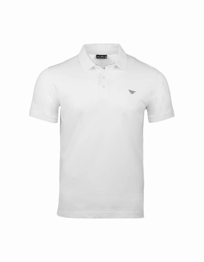 Essential Short Sleeve Polo Shirt, White