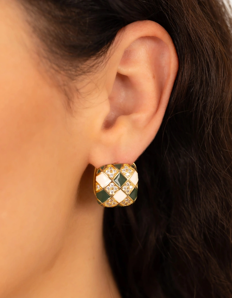 Vintage Luxe Gold Studs