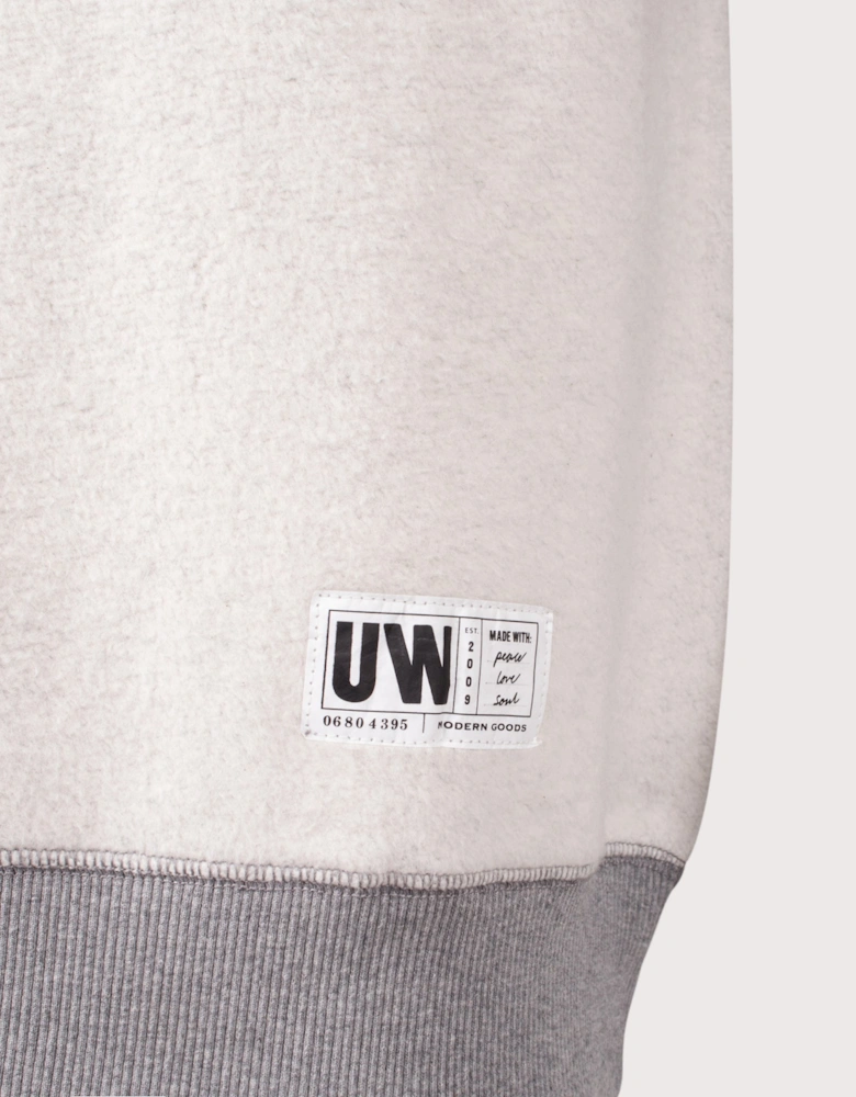 Short Sleeve Crew Sweatshirt