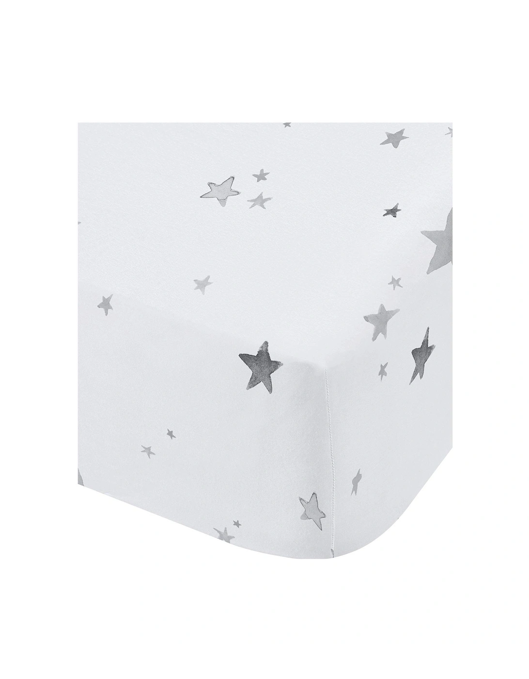 Grey Stars 100% Cotton Duvet Set