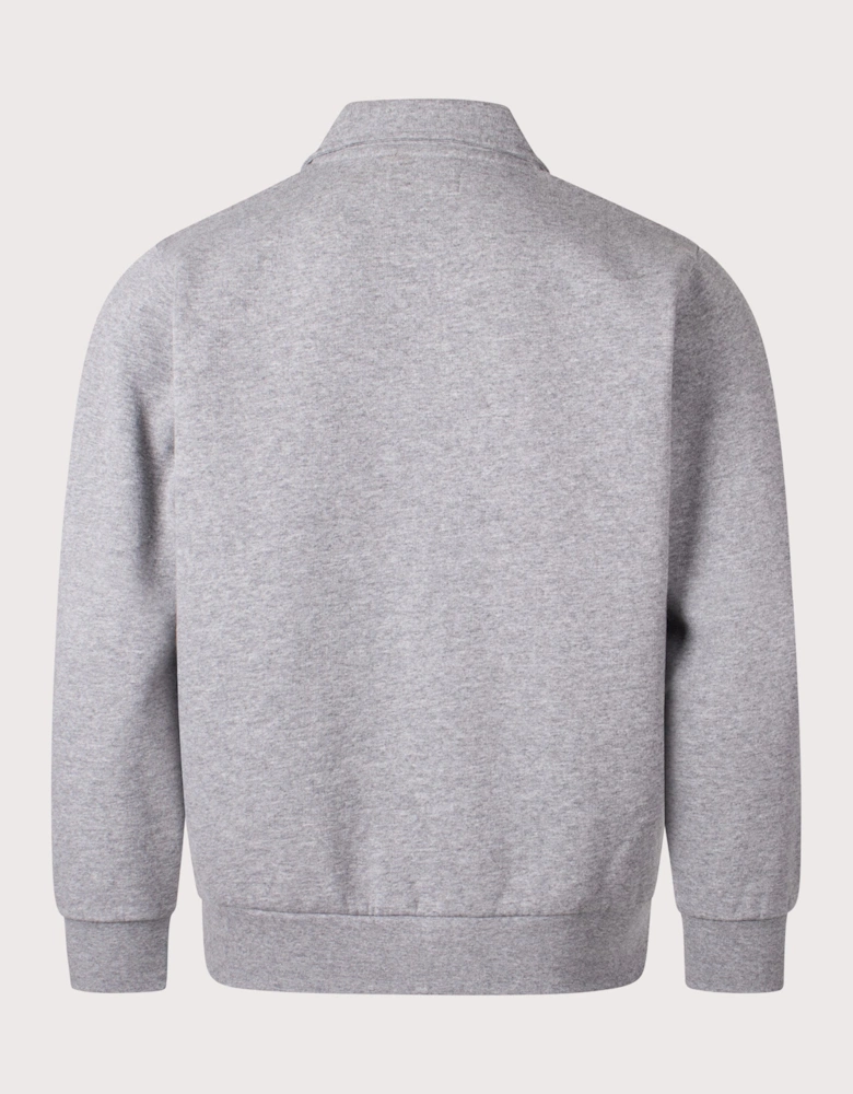 Relaxed Fit Tyler Zip Through Sweatshirt