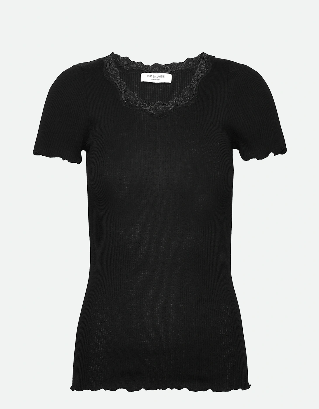 Beatha short sleeve regular O neck in black, 3 of 2