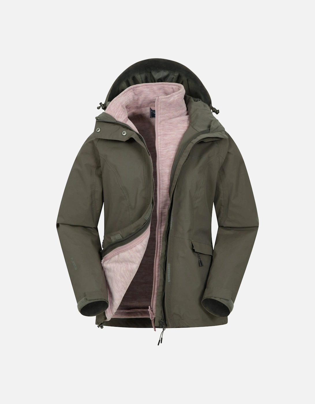 Womens/Ladies Thunderstorm II 3 in 1 Waterproof Jacket, 5 of 4
