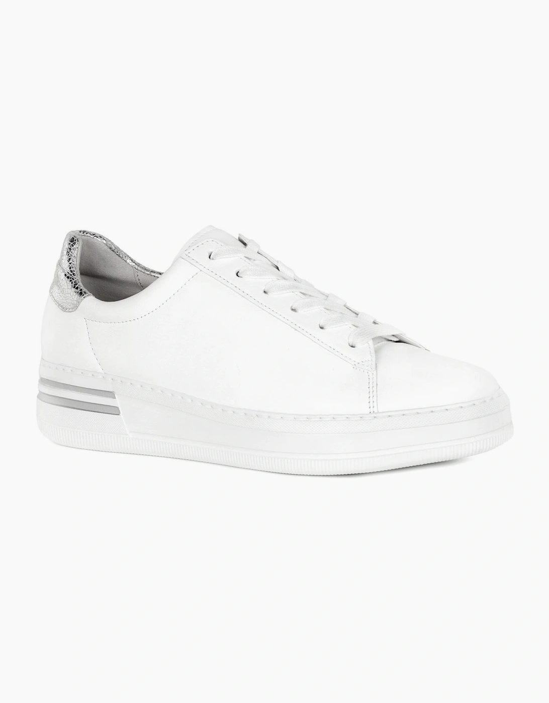 Gabor Women's Keystone Womens Trainers - White - Size: 5
