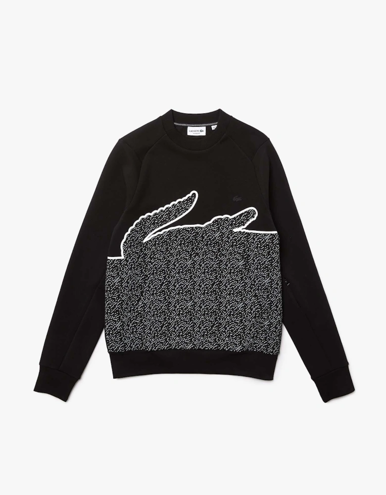 Crewneck Oversized Crocodile Sweatshirt