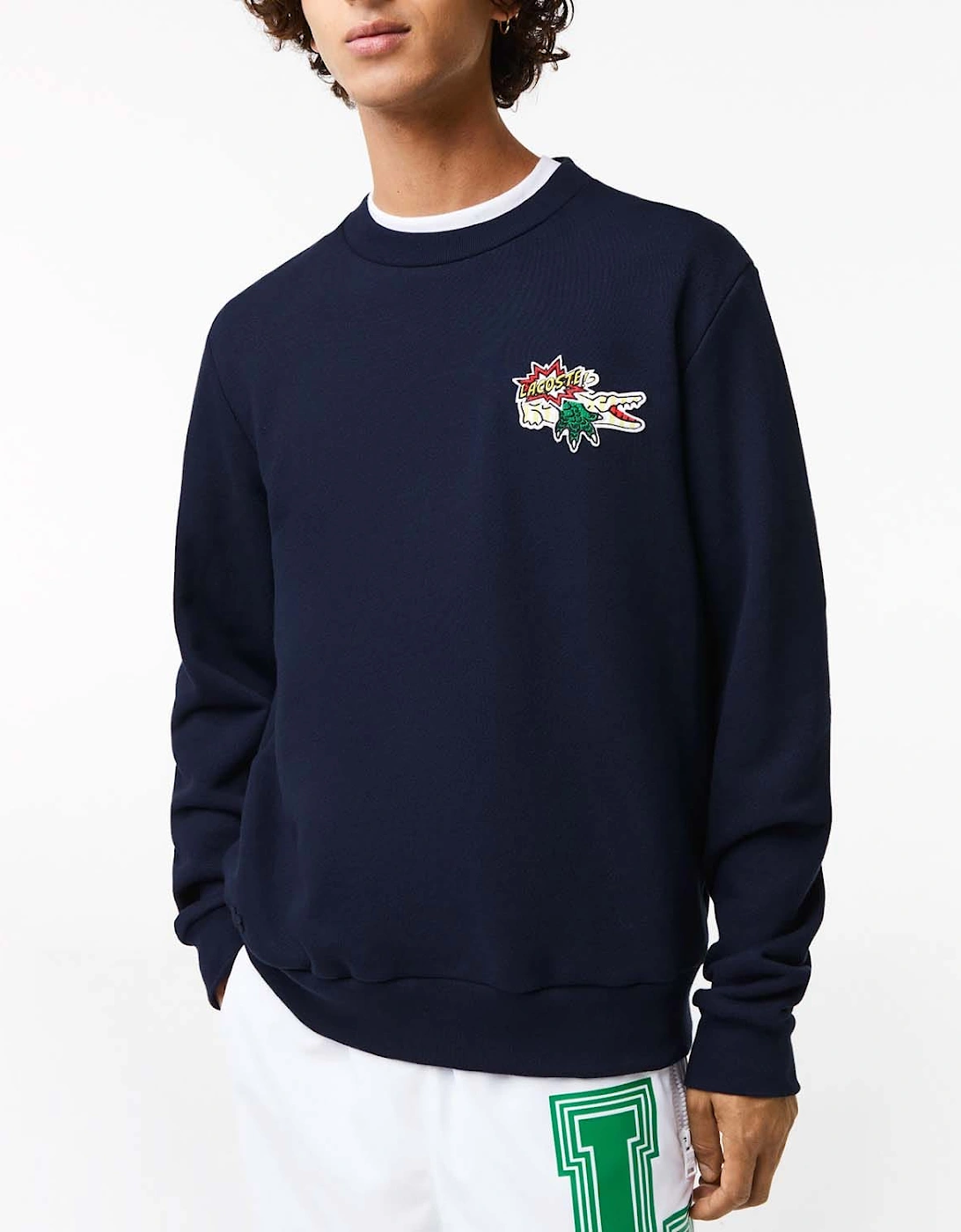 Holiday Badge Organic Cotton Sweatshirt, 6 of 5