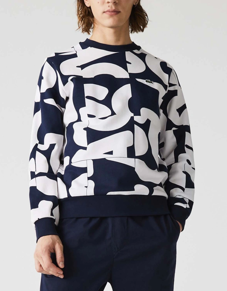 Heritage Graphic Print Crewneck Sweatshirt