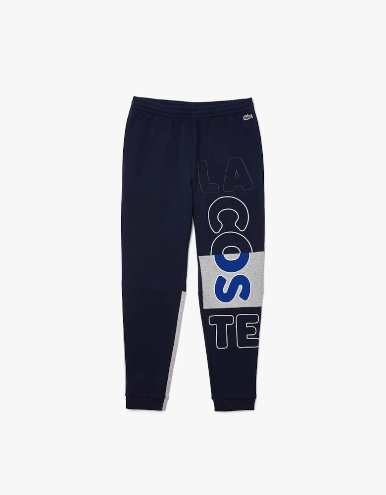 Heritage Destructed Branding Cotton Fleece Joggers